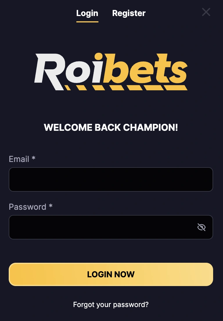 Roibets Login Roibets Login